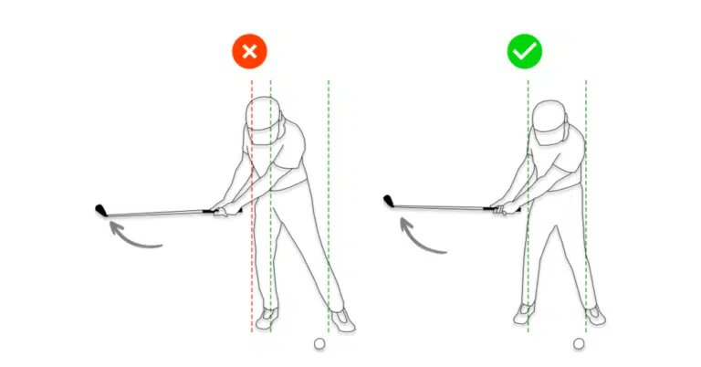 Hip Slide In Golf Backswing