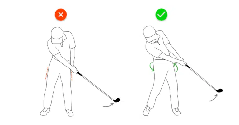 Lack Of Hip Rotation In Followthrough