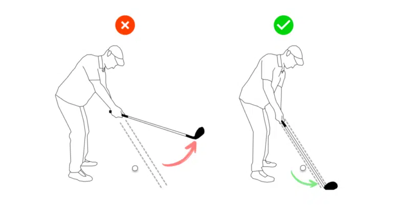 Outside Takeaway in Golf Illustrated