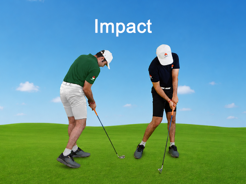 Impact Phase During Golf Swing